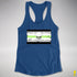 Agender Pride Pirate Flag Racerback Tank - Royal